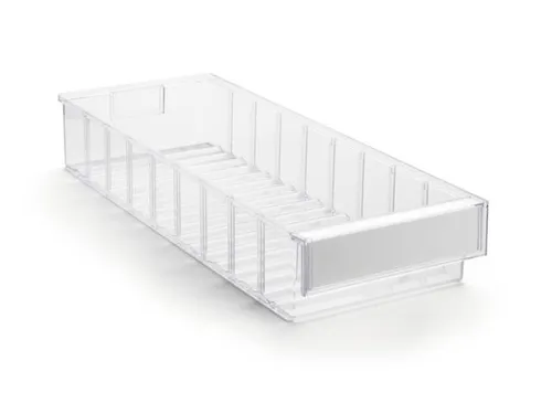 Transparante Assortimentsdoos Hxbxd 82x186x500mm Polystyreen