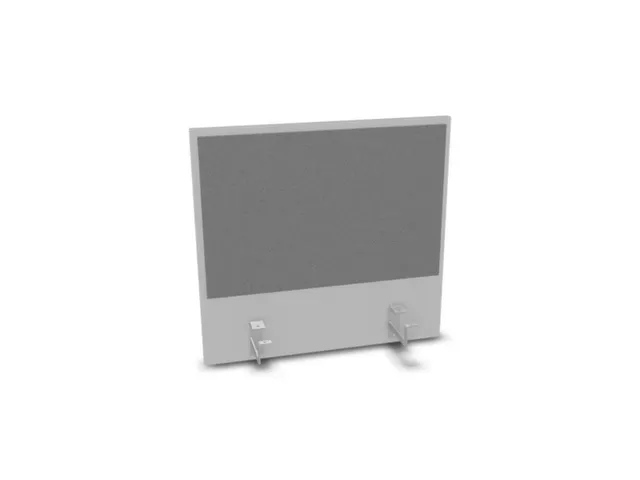 opzetpaneel bureau aanbouw achter MP-lichtgrijs BN8078-grijs 600mm