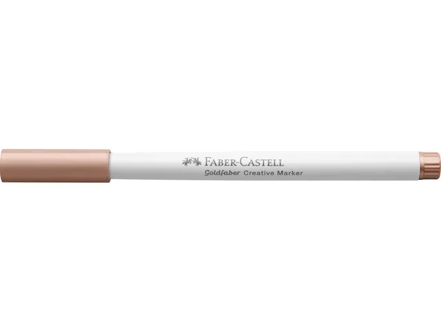 Marker creatief metallic Faber-Castell Goldfaber 1.5 copper cabana (kl
