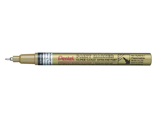 viltstift Pentel MFP10 ronde punt 0.7mm goud