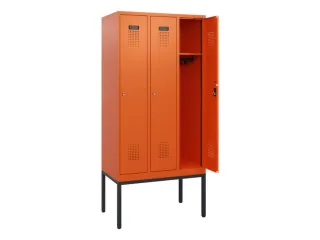 schoollocker,HxBxD 1950x900x500mm,3vak,vak B 300mm,cil.-slot - 1