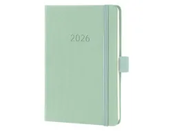 Weekagenda Conceptum A6 2026 (NL/FR/EN/DU) Mint Green Hardcover