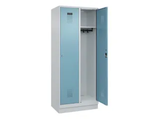 locker,HxBxD 1950x800x500mm,2vak,vak B 400mm,cil.-slot,sokkel - 2