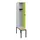 locker met bank,HxBxD 1950x300x815mm,1vak,vak B 300mm,draaigrendel