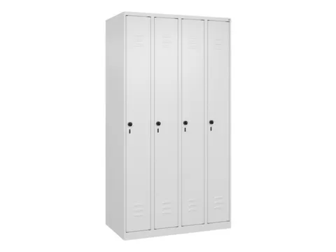 locker,HxBxD 1850x1000x500mm,4vak,vak B 250mm,draaigrendel