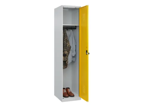 locker,HxBxD 1850x400x500mm,1vak,vak B 400mm,draaigrendel