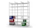 rayonnage pour classeurs,rayonnage suivant,HxlxP 2000x1010x635mm