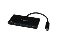 4 Port USB-C Hub met 4 x USB Type-A (USB 3.0 SuperSpeed