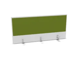 opzetpaneel,v. bureau,aanbouw achter,B 1200mm,Bl-wit,BN7048-groen