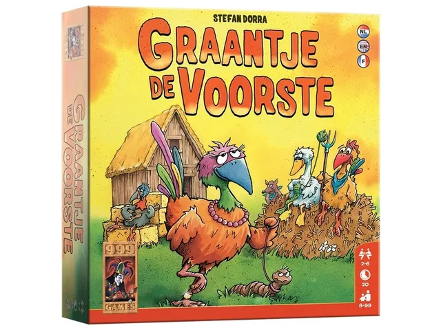 999Games Kaartspel Graantje de Voorste 8+