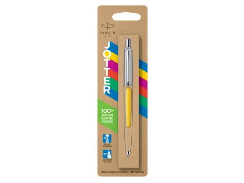 Balpen Parker Jotter Original yellow CT medium blister à 1 stuk