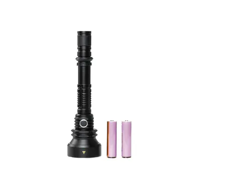 Zaklamp MAUL Helios LED 23cm accu lichtbereik 300m 10W
