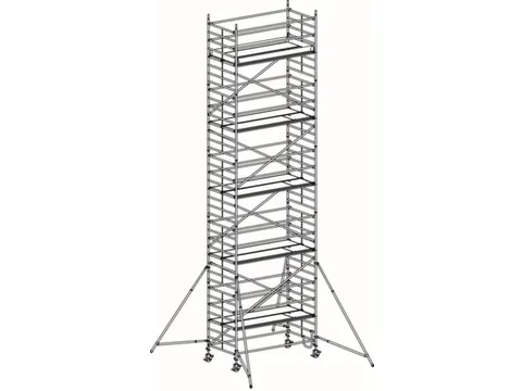 rolsteiger,reik H 11,4m,steiger H 10,64m,5platform(s),m. luik