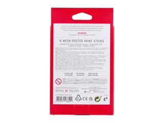 Verfstift Bruynzeel Kids assorti neon 6 stuks - 4