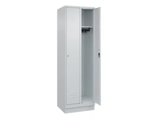 locker,HxBxD 1950x600x500mm,2vak,vak B 300mm,cil.-slot,sokkel - 2