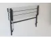 banc pliable,HxLxP 780x2000x380mm,barres alu,structure acier RAL7016