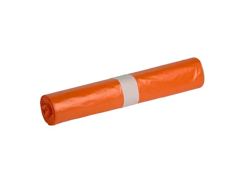 Afvalzak Propsac HDPE T23 58x100cm 70 Liter oranje
