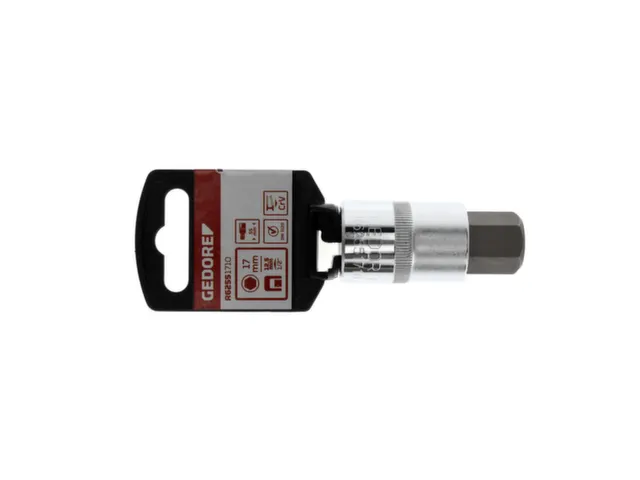 GEDORE R62551710 Schroevendraaierbit 1/2 inch 17mm lengte 55mm