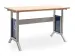 montagetafel,HxBxD 735-1100x1500x750mm,blad multiplex,RAL7035/RAL5013