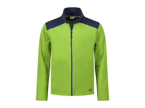 Veste polaire Santino Trento citron vert/bleu marine Taille S