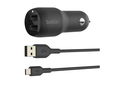 Belkin BoostCharge Smartphone Zwart Sigarettenaansteker Auto
