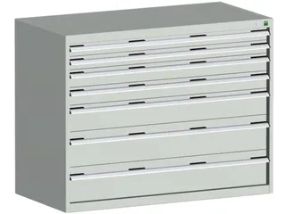 Ladekast 1000x1300x750mm 7laden 75kg Kleur Ral3004 - 2
