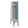 locker met bank,voor scheiding van kleding,HxBxD 2120x400x815mm,1vak