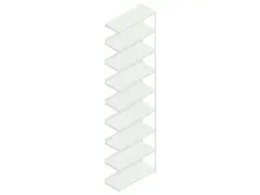 dossierstelling,aanbouwveld,HxBxD 2900x750x300mm,vaklast 60kg