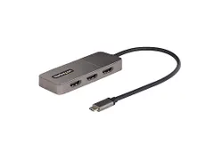 3-Port USB-C to HDMI MST Hub 4K 60Hz