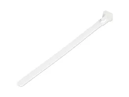 15cm Herbruikbare Kabelbinders wit nylon 100 stuks