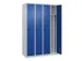 locker voor scheiding van kleding,HxBxD 1850x1200x500mm,4vak