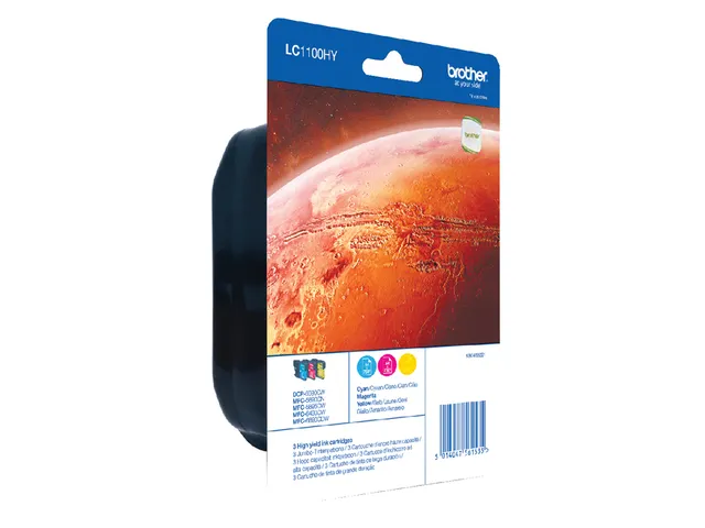 Brother LC-1100 Valuepack Inktcartridges Zwart + Kleur