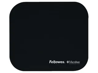 Muismat Fellowes microban antibacterieel zwart - 1