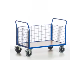 Wagen Met Drie Wanden Van Gaasmateriaal,Draagverm. 500Kg - 25