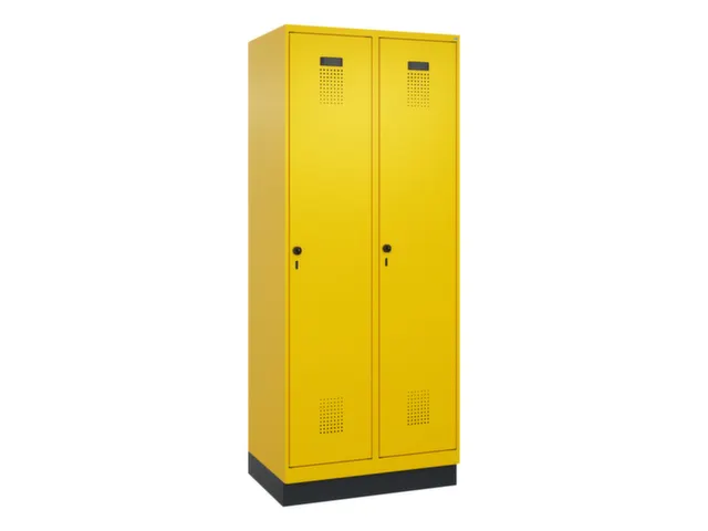 locker voor scheiding van kleding,HxBxD 1950x800x500mm,2vak