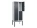 dubbeldekse locker,HxBxD 2120x800x500mm,2x2vak.,vak B 400mm