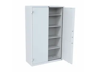 Salvus Verona HS4 archiefkast elektronisch slot 195x125x52cm Lichtgrij - 3