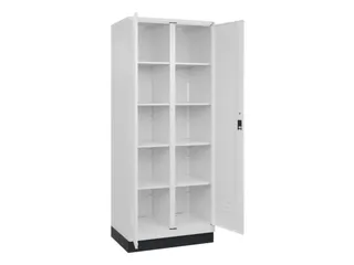 wasgoedverdeelkast,HxBxD 1950x800x500mm,vak B 400mm,cilinderslot - 2