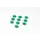 Memomagneten 10 Stuks Groen 25mm 10 stuks