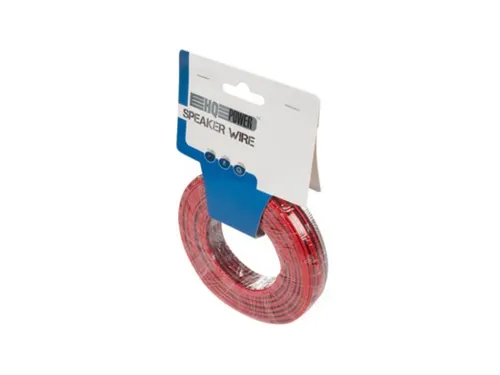 Luidsprekerkabel - Rood/Zwart - 2 x 0.75mm² - 25m