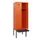 locker met bank,HxBxD 1950x600x815mm,2vak,vak B 300mm,cilinderslot