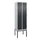 locker voor scheiding van kleding,HxBxD 2120x600x500mm,2vak