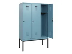 schoollocker,HxBxD 1950x1200x500mm,3vak,vak B 400mm,draaigrendel