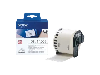 Label etiket Brother DK-44205 62mmx30.48m wit - 1