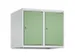 opzetkast,v. locker,2vak.,vak B 300mm,HxBxD 500x600x500mm,cilinderslot