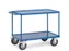 Tafelwagen Laadvlak Van Staalplaat En Rand 600kg 2 Etages 1200x800mm
