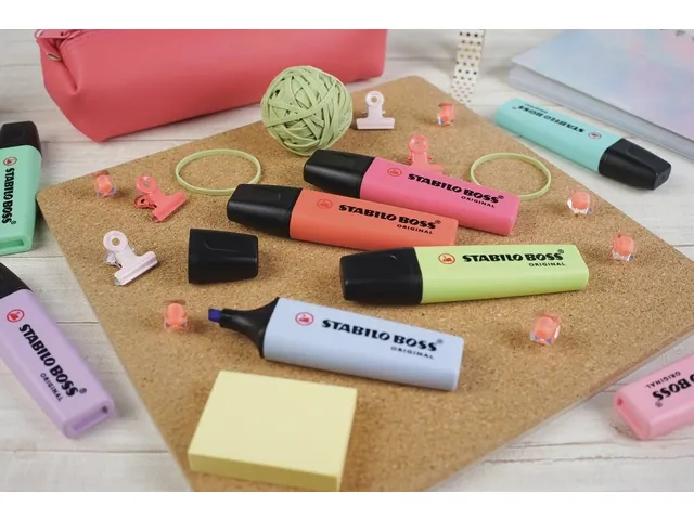 Markeerstift STABILO BOSS Original 70/113 pastel turquoise