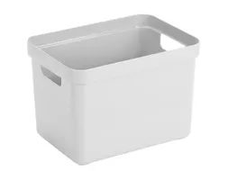 Sigma Home opbergbox 18L wit - 35x24,6x24,3cm