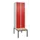 locker voor scheiding van kleding,HxBxD 2120x600x815mm,2vak
