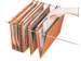 Hangmap Esselte Orgarex Kori 10252 Verticaal Oranje Folio V-bodem